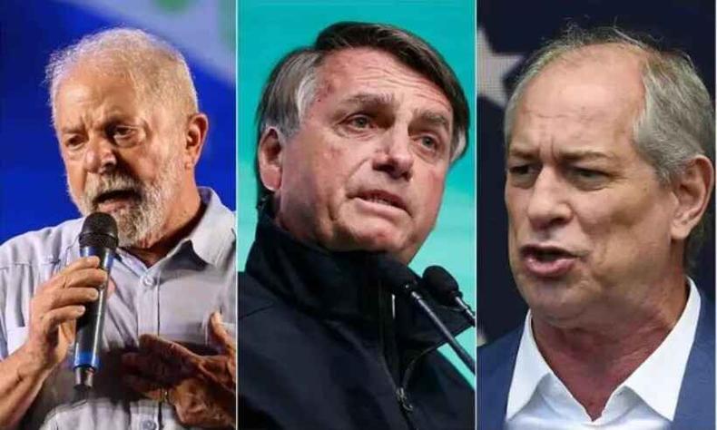 Lula, Bolsonaro e Ciro