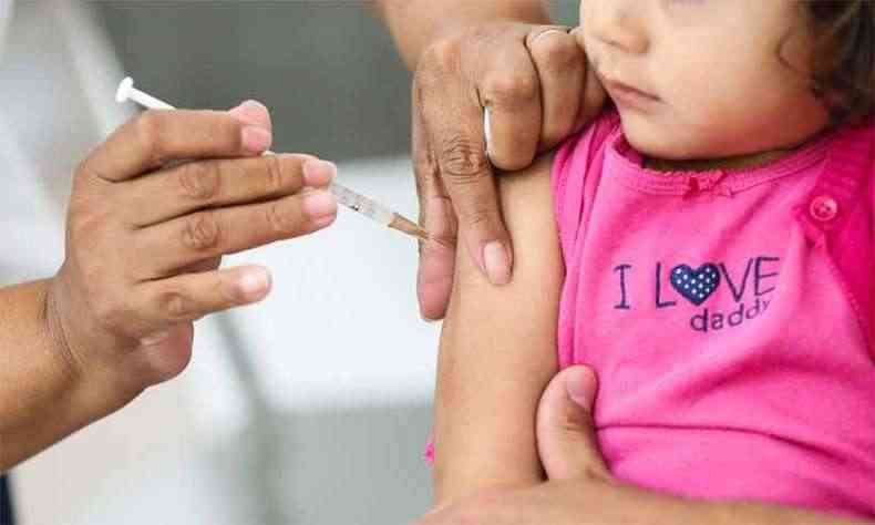 Vacinao  a nica forma de se prevenir do sarampo(foto: Marcelo Camargo/Agncia Brasil)