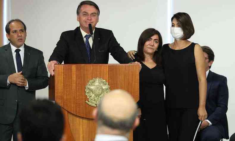 Bolsonaro disse que investigao poderia ter 'chegado ao fim' caso o ministro da Justia fosse outro(foto: Marcos Corra/PR)