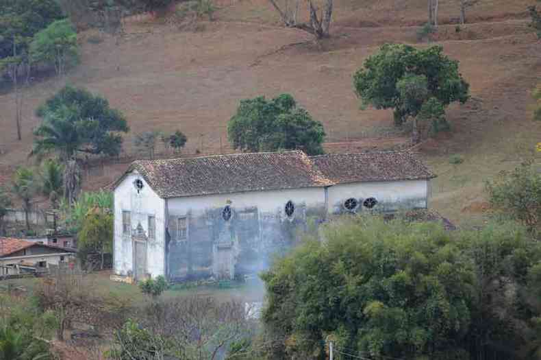 A Igreja So Jos, em Itapanhoacanga, vista por fora