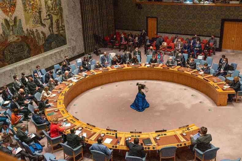 Reunio do Conselho de Segurana da ONU