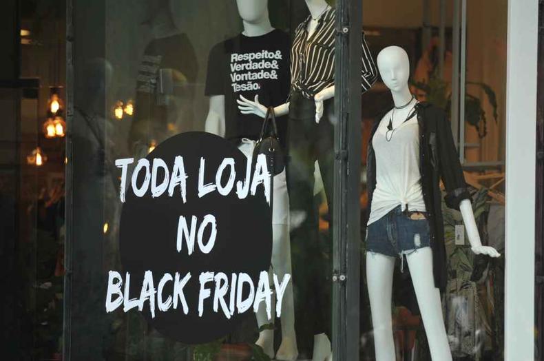 Black Friday 2019 em Belo Horizonte(foto: Alexandre Guzanshe/EM/D.A Press) Black Friday 2019 em Belo Horizonte(foto: Alexandre Guzanshe/EM/D.A Press)