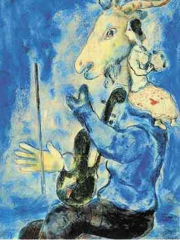 Quadro 'Primavera', de Marc Chagall