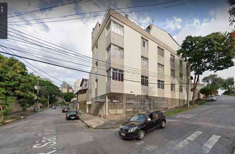 Casal de moradores da Rua So Bartolomeu foi rendido e assaltado na noite desse domingo (27/12)(foto: Google Maps)