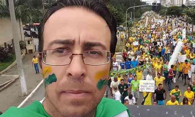 Balcone era criminalista e ligado a movimentos contra o governo Dilma Roussef e o PT (foto: Facebook)