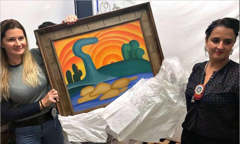 Quadro de Tarsila do Amaral