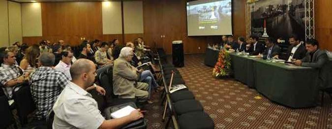 Encontro Nacional das Lideranas Regionais da Propaganda Brasileira, que teve o apoio do Estado de Minas, reuniu nomes de peso da publicidade(foto: Jair Amaral/EM/D.A Press)