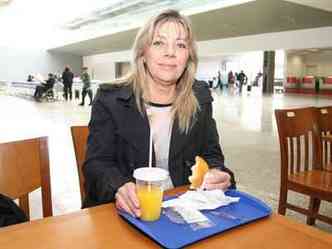 Empresria, Patrcia Castro considerou preo no terminal um absurdo(foto: Edesio Ferreira/EM/D.A Press)