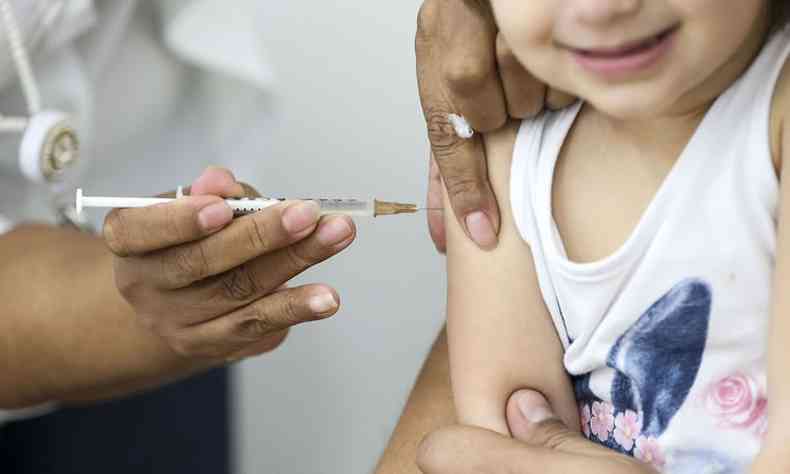 A vacinação é a melhor forma de prevenção do sarampo(foto: Marcelo Camargo/Agência Brasil)