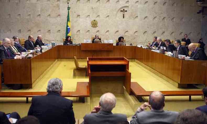 Caber aos ministros do STF decidirem se a Unio deve R$ 500 milhes a Minas(foto: Nelson Jr./SCO/STF)