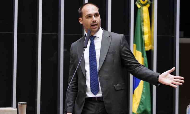 Eduardo Bolsonaro na plenria