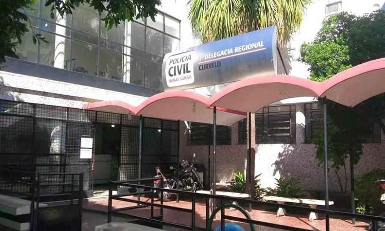 Fachada da Delegacia da Polcia Civil em Curvelo