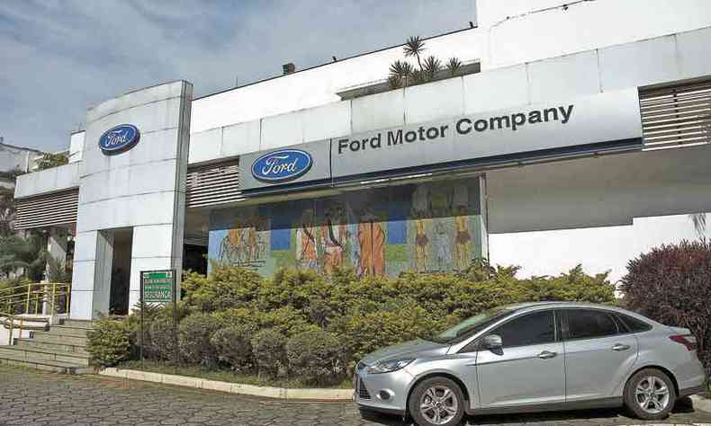 Fbrica da Ford em So Bernardo do Campo (SP) foi uma das indstrias que encerraram atividades(foto: NELSON ALMEIDA/AFP )