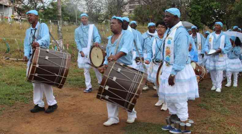 Manifestao cultural no quilombo Arturos