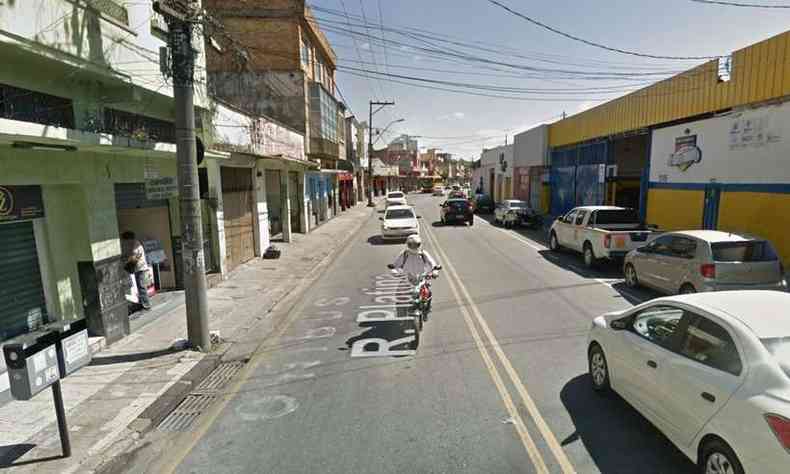 O incidente ocorreu no Bairro Calafate, Regio Oeste de BH(foto: Google Street View/Reproduo)