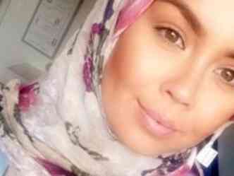 Malika Bayan usava um hijab e teve atendimento negado no salo do sudoeste da Noruega (foto: Reproduo internet )