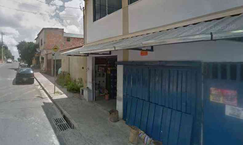 Bar do Bairro Jardim dos Comercirios deveria estar fechado devido  pandemia(foto: Reproduo/Google Street View)