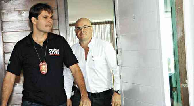 O empresrio Argos Cardoso Mundin foi preso ontem na Operao Ampla(foto: Paulo Filgueiras/EM/D.A Press)