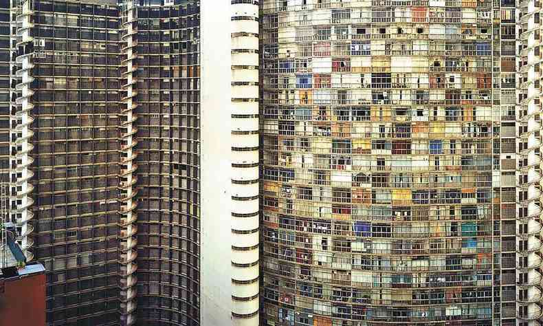 Vista do edifcio Copan, em So Paulo 