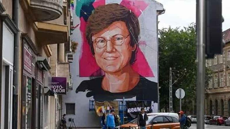 pintura de parede de pr�dio