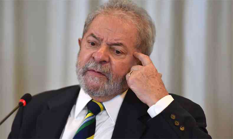 Ex-presidente Luiz Incio Lula da Silva(foto: Nelson Almeida/AFP)