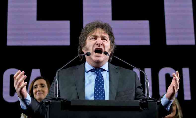 Javier Milei, candidato a presidncia da Argentina