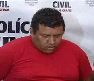 Traficante estava foragido h sete anos e foi preso aps um ano de investigao(foto: Reproduo/TV Alterosa)