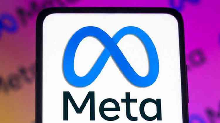 cone da Meta em celular