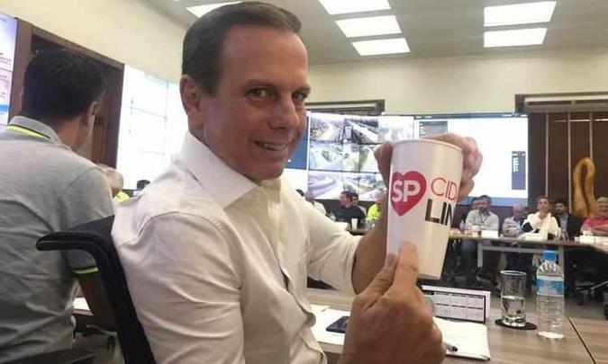 Doria defende as prévias partidárias para escolher o candidato do PSDB(foto: Reprodução Facebook) Doria defende as prévias partidárias para escolher o candidato do PSDB(foto: Reprodução Facebook)