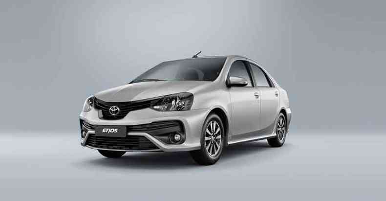 A Toyota comeou a comercializar um kit GNV certificado para o Etios Sed 2020(foto: toyota/divulgao)