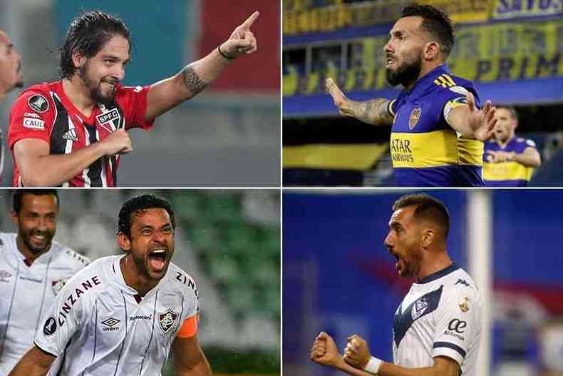 So Paulo, Boca, Fluminense e Vlez so alguns dos possveis rivais do Atltico(foto: AFP)