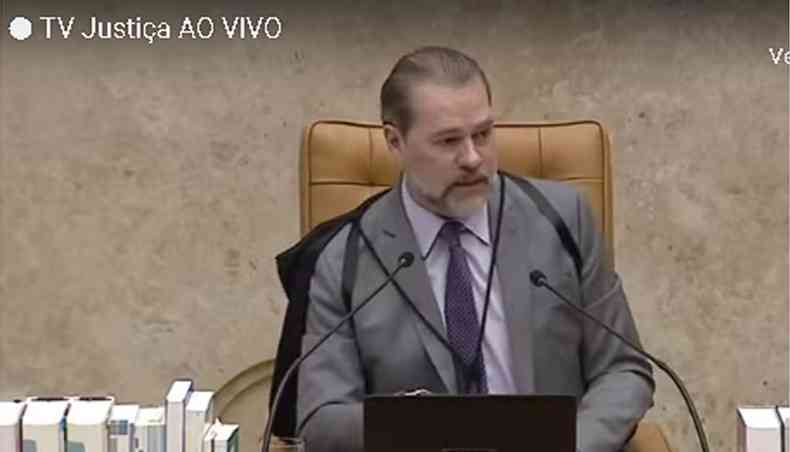 Ministro Dias Toffoli (foto: Reproduo/TV Justia)