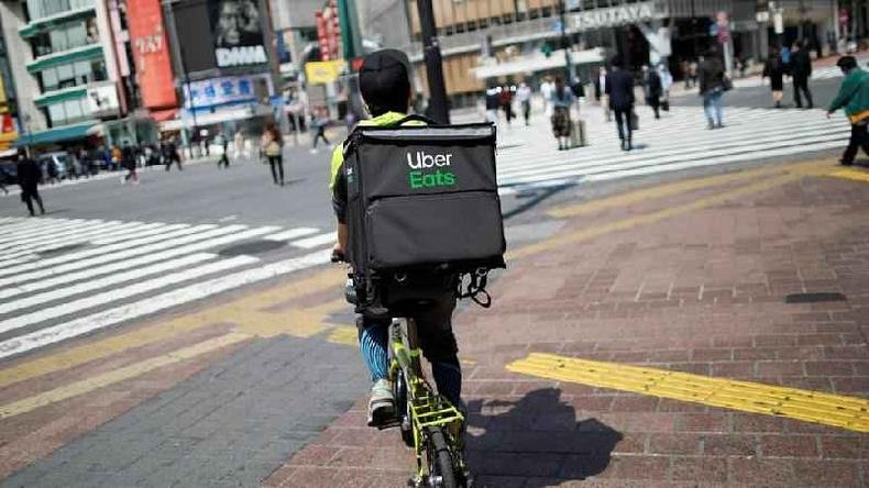 Volume de entregas cresceu durante a pandemia(foto: Issei Kato/Reuters)
