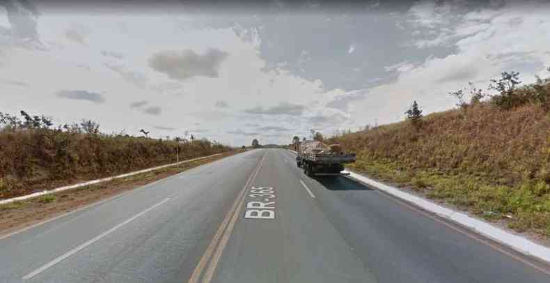 Problemas na rodovia foram relatados pela PRF, segundo o MPF(foto: Reproduo/Google Street View)