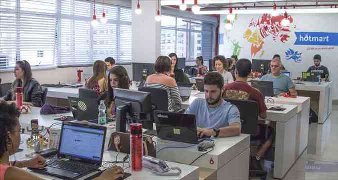 O objetivo de uma startup como a Hotmart  ter equipe capaz de resolver as demandas sem burocracia(foto: Daniel Dias / Divulgao)