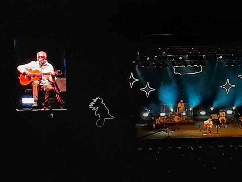 Gilberto Gil se apresenta no Mineiro, em BH.