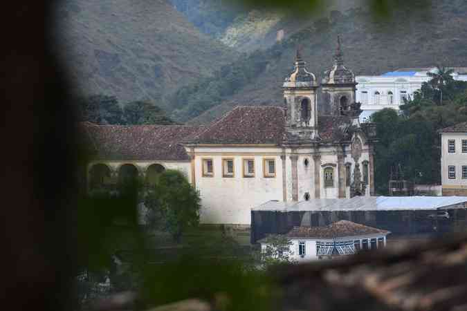 Pérola do barroco mineiro, a Igreja de São Francisco é uma genialidade do Mestre AlejadinhoLeandro Couri/EM