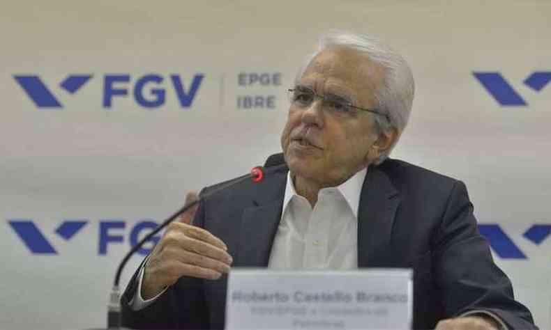 Castello Branco tem discurso favorvel  privatizao de parte da Petrobras para tornar a empresa mais competitiva no cenrio internacional (foto: FGV/Divulgao)