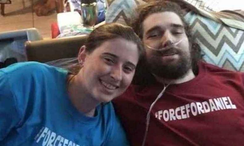 Última foto do Daniel Fleetwood e sua esposa Ashley(foto: Reprodução) Última foto do Daniel Fleetwood e sua esposa Ashley(foto: Reprodução)