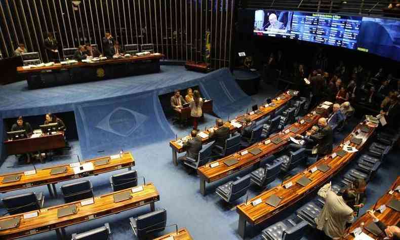 Senado aprovou texto-base por unanimidade(foto: Fbio Rodrigues Pozzebom/Agncia Brasil)
