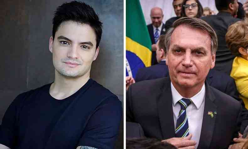 Felipe Neto e Jair Bolsonaro so os nicos brasileiros da lista(foto: Zak Bennett/AFP/Getty Images)