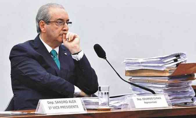 Peemedebista afastado mantm gasto com 23 secretrios parlamentares, ao custo de R$ 90 mil mensais (foto: Antnio Cruz/Agncia Brasil )