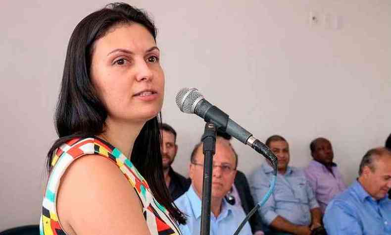 Prefeita Marcella Ribas Fonseca chegou a ser afastada do cargo em abril deste ano(foto: Divulgao/Prefeitura de Pirapora)