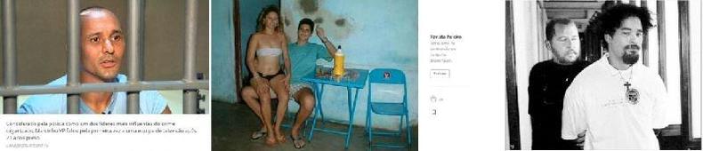 Comparao entre, da esquerda para a direita, foto de Mrcio Nepomuceno publicada pelo portal R7, imagem viralizada e foto de Mrcio Amaro de Oliveira publicada pela revista Poleiro
