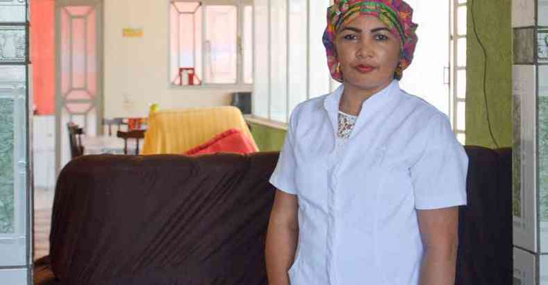 Para a tcnica em enfermagem Francinalda Menezes da Silva Rodrigues, de 43 anos, a participao da entidade de classe nas negociaes faz falta para a categoria(foto: Clara Lobo/Esp.CB/D.A. Press)