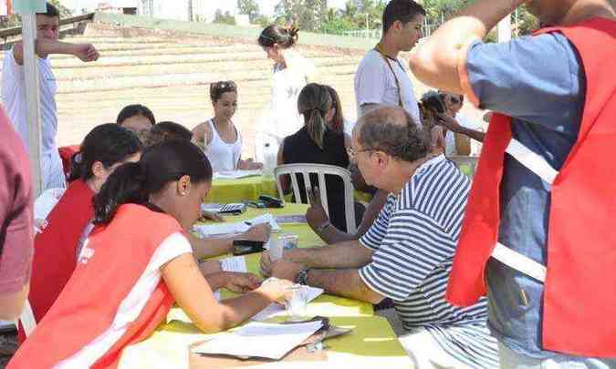 Projeto do Centro Universitrio Una j atendeu 40 mil pessoas(foto: JORNAL CONTRAMO)