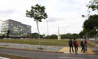 Cmpus da Universidade Federal de Minas Gerais, que manteve a posio no QS World 2016(foto: Rodrigo Clemente/EM/DA Press - 21/10/2014)