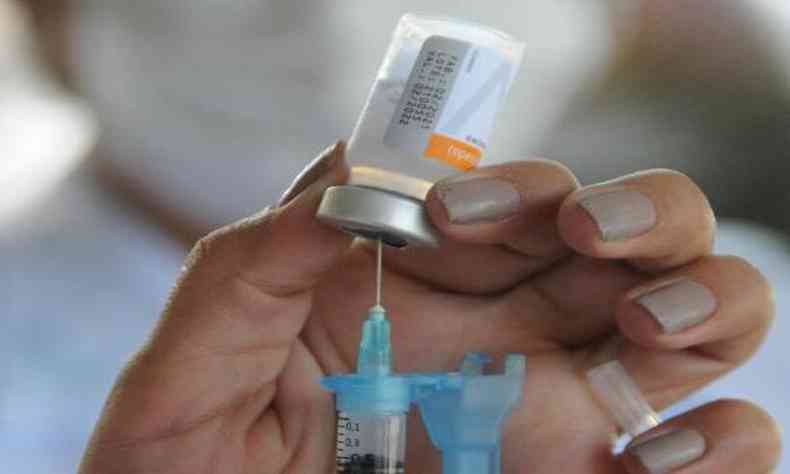 Vacinao para comorbidades inclui doenas como diabetes e hipertenso (foto: Juarez Rodrigues/EM/D.A Press)