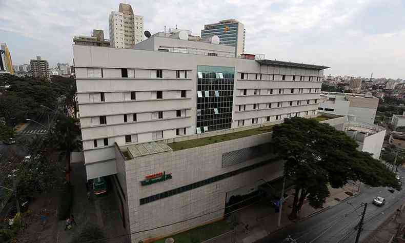 Hospital da Unimed na Avenida do Contorno, Regio Centro-Sul de Belo Horizonte(foto: Elcio Paraso/Bendita)