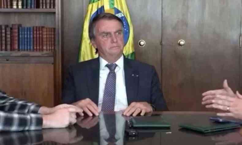 Bolsonaro durante live desta tera-feira (28/6)
